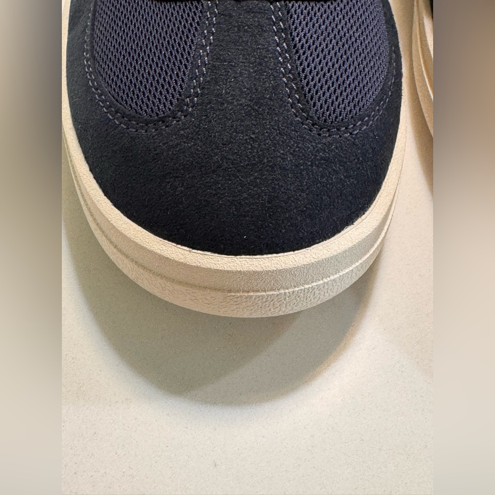OluKai Punini NWT Court Sneakers Men Size 10.5 Blue Green Leather Suede Shoes - Picture 7 of 11